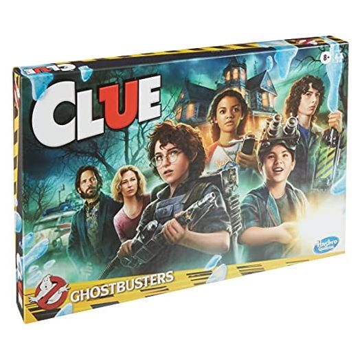Hasbro Gaming Clue: Ghostbusters Edition Game, Cooperative Board Game, Players Can Team Up to Battle Ghosts