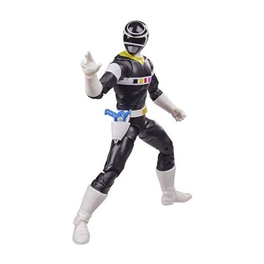 Power Rangers Lightning Collection in Space Black Ranger 6-Inch Premium Collectible Action Figure Toy with Accessories