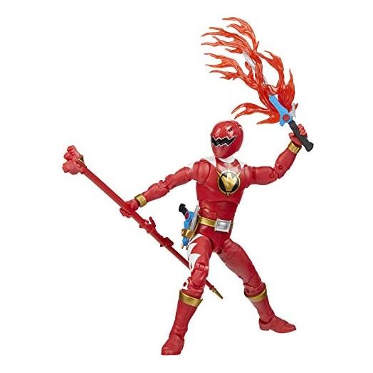 Power Rangers Lightning Collection Dino Thunder Red Ranger 6-Inch Premium Collectible Action Figure Toy with Accessories