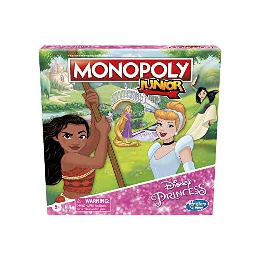 MONOPOLY Junior: Disney Princess Edition Board Game