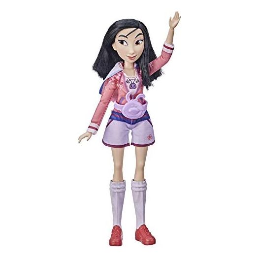 Disney Princess Comfy Squad Mulan Fashion Doll, Toy Inspired by Disney’s Ralph Breaks The Internet, Casual Outfit Doll, Girls 5 and Up , White