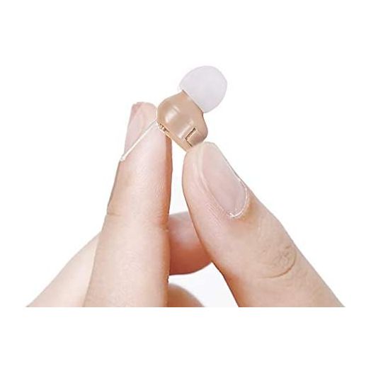 Mini Sound Amplifier, Ear Sound Enhancer, Noise Reduction, Enhanced Speech, Feedback Cancellation, Suitable for Adults, Elderly, Children, Left and Right Ears (3-Year Warranty)