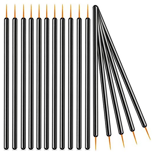 KINGMAS Disposable Eyeliner Brushes Applicator Makeup Eye Liner Wands (100 Pack)