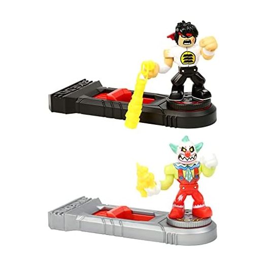 Akedo Arcade Warriors Versus Pack, Chux Lee Vs Crackup, Multicolor (14257)