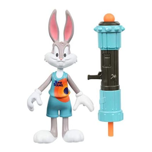 Moose Toys Space Jam: A New Legacy - Baller Action Figure - Bugs Bunny with Acme Blaster 3000