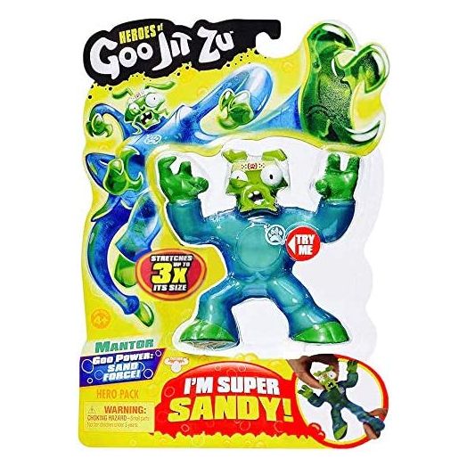 Heroes of Goo Jit Zu - Sandy Mantis Action Figure, Manto