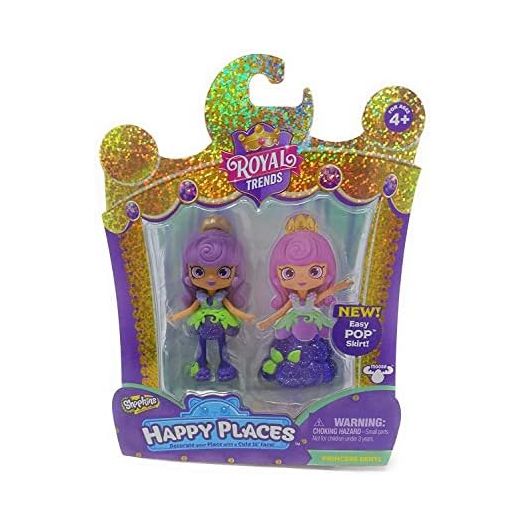 Shopkins Happy Places Royal Trends - Princess Beryl Doll & Easy Pop Skirt