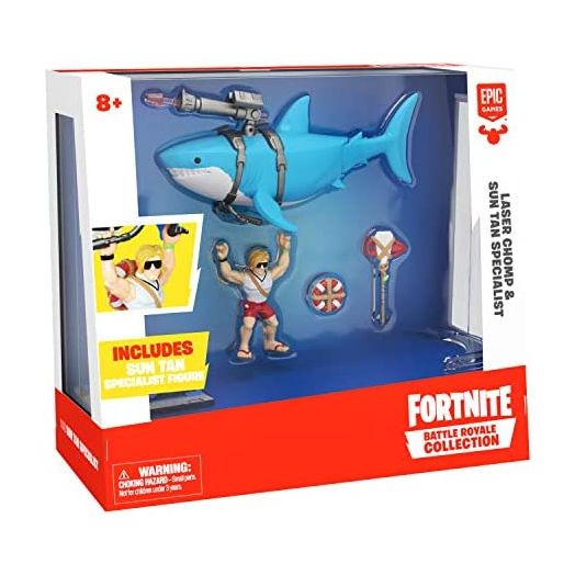 Fortnite Battle Royale Collection: Laser Chomp Glider & Sun Tan Specialist Action Figure