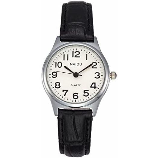 MANIFO Women’s Classical Arabic Numerals Analog Quartz Wrist Watch, 3 ATM Water Resistant