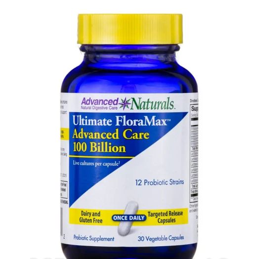 Advanced Naturals Ultimate FloraMax Advanced Care 100 Billion - 30 Vegetable Capsules