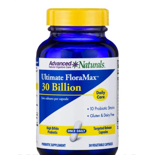 Advanced Naturals Ultimate FloraMax 30 Billion Probiotic - 30 Vegetable Capsules
