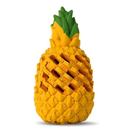 Pineapple Dog Toys for Large Dogs Aggressive Chewers Puppy, Indestructible Dog Chew Toys for Small Medium Dogs, Tough Dog Puzzle Toys Treat Dispensing Durable Dog Toys Teeth Clean