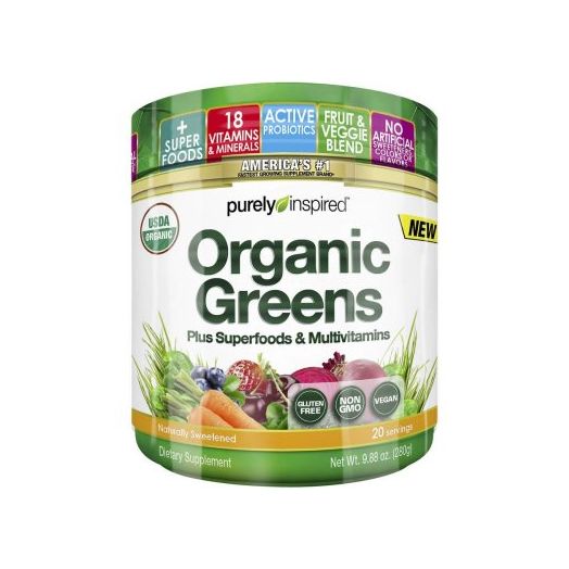 Purely Inspired Organic Greens Superfood Powder, 9.9 Oz