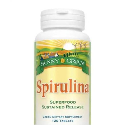 Sunny Green Spirulina - 120 Tablets