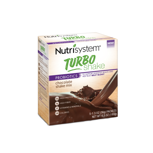 Nutrisystem Turbo Chocolate Shake Mix, 1.4 Oz, 20 Ct