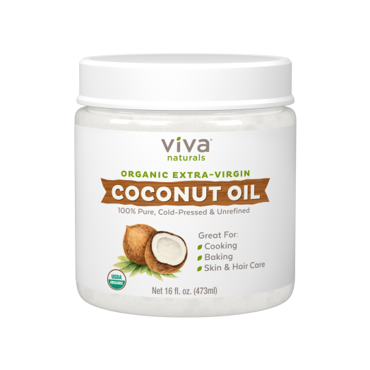 Viva Naturals Organic Extra Virgin Coconut Oil 16 fl oz