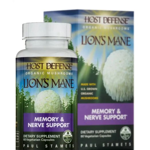 Host Defense Lion's Mane - 60 Vegetarian Capsules