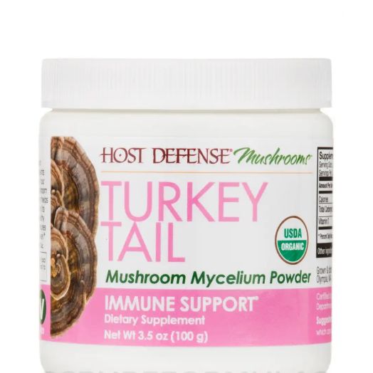 Host Defense Turkey Tail Powder - 3.5 oz (100 Grams)