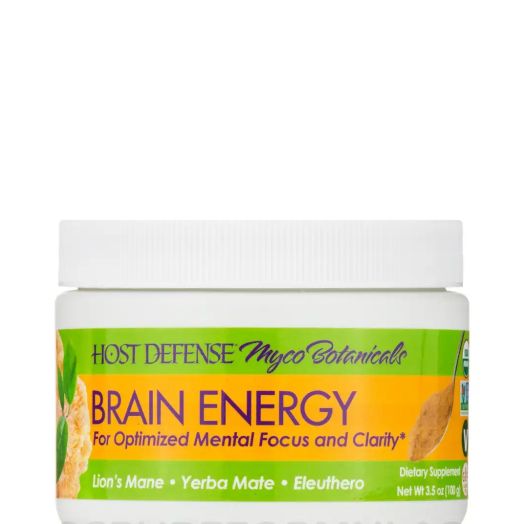Host Defense MycoBotanicals Brain Energy Powder - 3.5 oz (100 Grams)