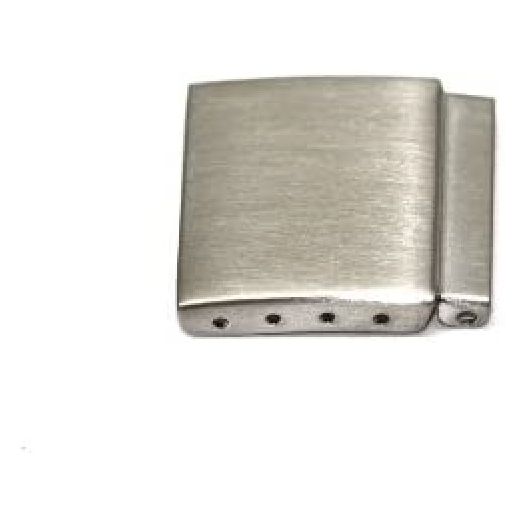 18MM Stainless Steel Silver Watch Band Bracelet Clasp Buckle Extender