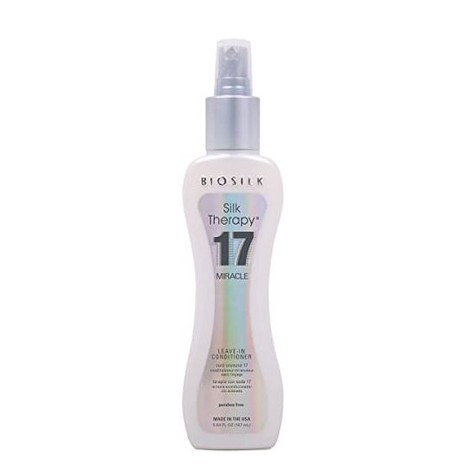 BioSilk Silk Therapy, 17 Miracle Leave In Conditioner, Clear, 5.64 Fl Oz