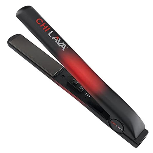 CHI Original Lava 1" Ceramic Hairstyling Flat Iron, Red