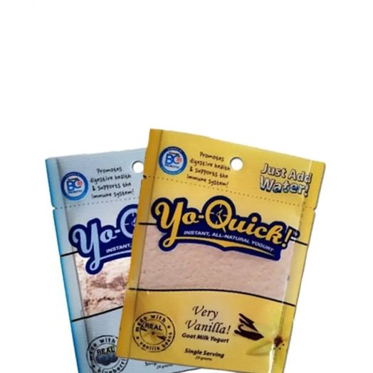 Mt. Capra Yo-Quick! Goat Milk Yogurt, Vanilla Flavor - 29 Grams