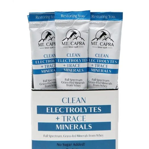 Mt. Capra Clean Electrolytes + Trace Minerals - 25 Packets