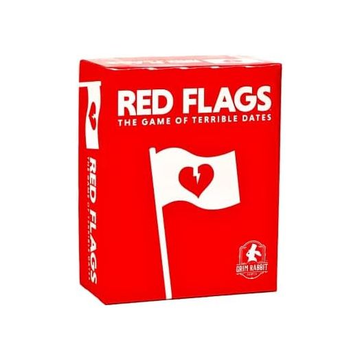 Red Flags: The Game of Terrible Dates | Funny Card Game/Party Game for Adults, 3-10 Players | by Jack Dire, Creator of Superfight