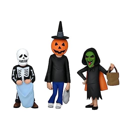NECA Halloween 3 TOONY Terrors Trick OR TREATERS 6IN Figure 3PK