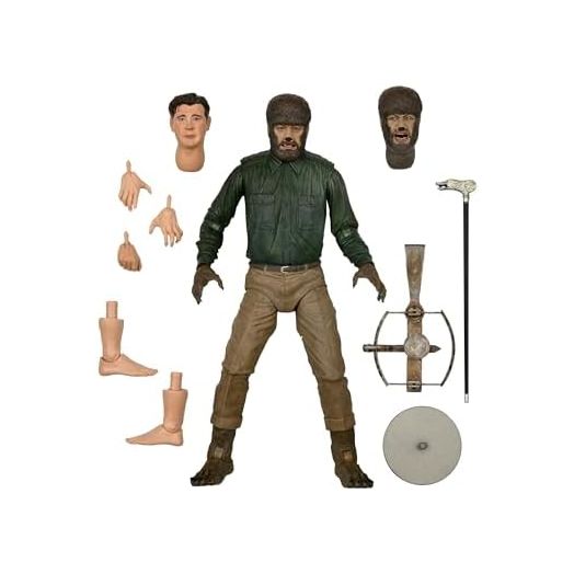 NECA - Universal Monsters Ultimate Wolf Man B&W 7" Figure