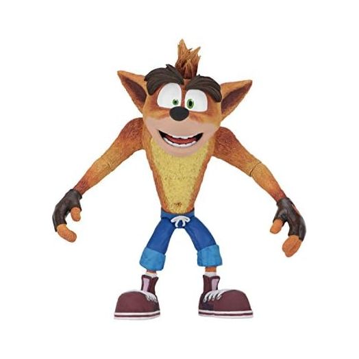 NECA - Crash Bandicoot - 7” Scale Action Figure - Basic Crash Figure