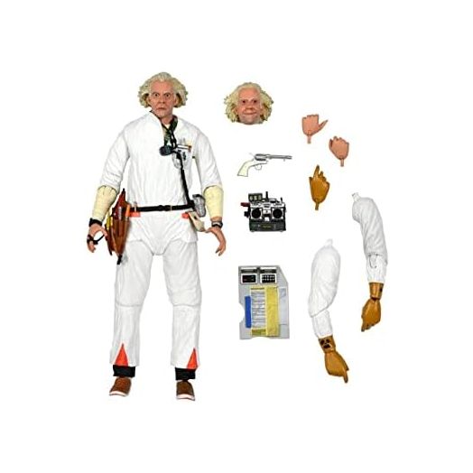 NECA Back to The Future - Ultimate Doc Brown 1985-7" Scale Action Figure
