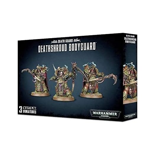 Games Workshop 99120102073" Death Guard Deathshroud Bodyguard Miniature for ages 12 years to 99 years