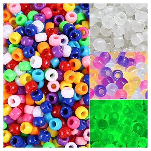 Eppingwin Beads and Bead assortments (800 Classic + 300 Color Changing)