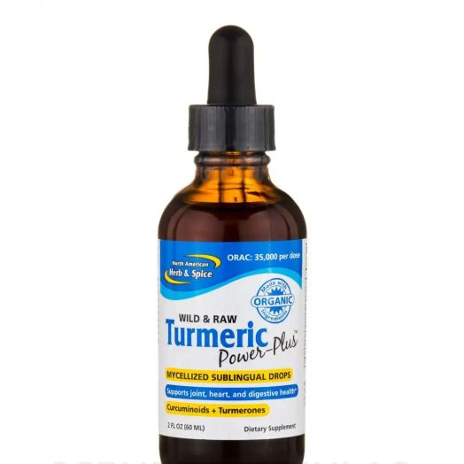 North American Herb and Spice Turmeric Power-Plus - 2 fl. oz (60 ml)