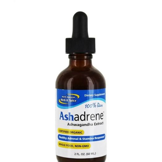North American Herb and Spice Ashadrene - Ashwagandha Extract - 2 fl. oz (60 ml)