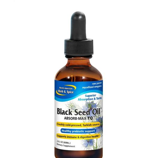 North American Herb and Spice Black Seed Oil ABSORB-MAX TQ - 2 fl. oz (60 ml)
