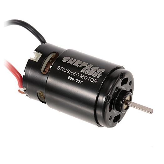 Goolsky Surpass Hobby 550 35T Brushed Motor for HSP HPI Wltoys Kyosho TRAXXAS 1/10 RC Car Off-Road Crawler Vehicle