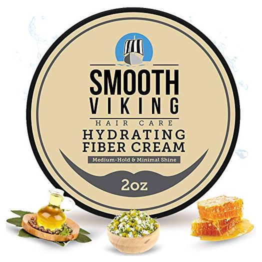 Hair Cream, Mens Hair Gel for Matte Finish & Medium Hold (2 Ounces), Hydrating Hair Cream for Men