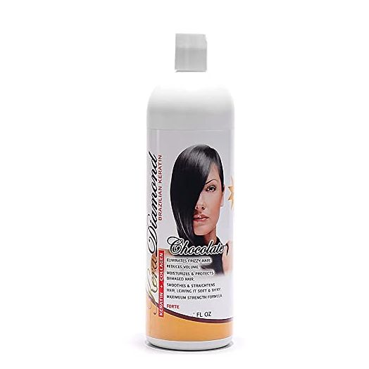 Kera Diamond Keratin Treatment Chocolate Restore w/Vitaminas 16FL Oz