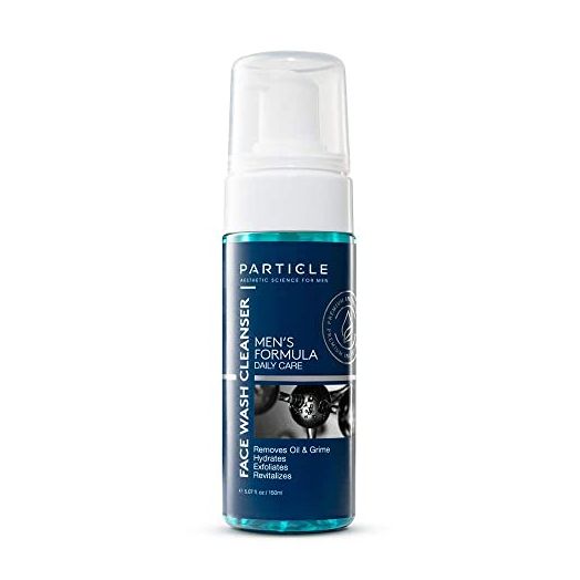 Particle Mens Face Wash - Anti Aging Face Cleanser for Men (5.07 Oz) - Daily Moisturizing Face Wash for Men - Revitalizes, Hydrates & Soothes, Mens Facial Cleanser for All Skin Types & All Ages