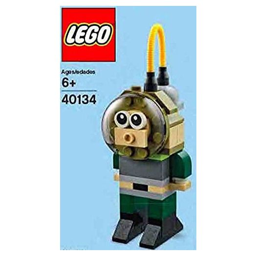 Lego Diver Mini Model Parts & Instructions Kit - 40134