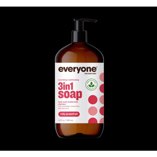 EVERYONE RUBY GRAPEFRUIT SOAP 32FO