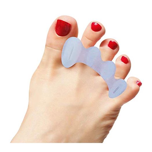 Toe Separators to Correct Your Toes, Foot Fitness and Balance, Soft for Beginning and Intermediate Users, Durable, Spreaders for Hammertoes, Bunions (1 Pair)
