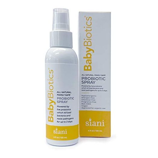 BabyBiotics - Topical Probiotic Body Care for CHILDREN of ALL AGES 4oz -Hypoallergenic, Vegan, Non GMO, GF, 100% Natural Live Probiotic Patented, External + Internal Use,Totally Safe, No Refrigeration