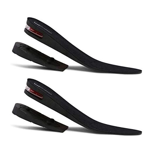 Burlingham's Height Increase Insole, Shoe Lifts for Men and Women (2 Inch) Elevated, Cushioned Heel Inserts and Arch Support Insoles | Lifted, Supportive Comfort and Breathable