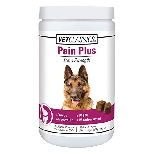 Vet Classics Pain Plus Extra Strength Health Supplement for Dogs