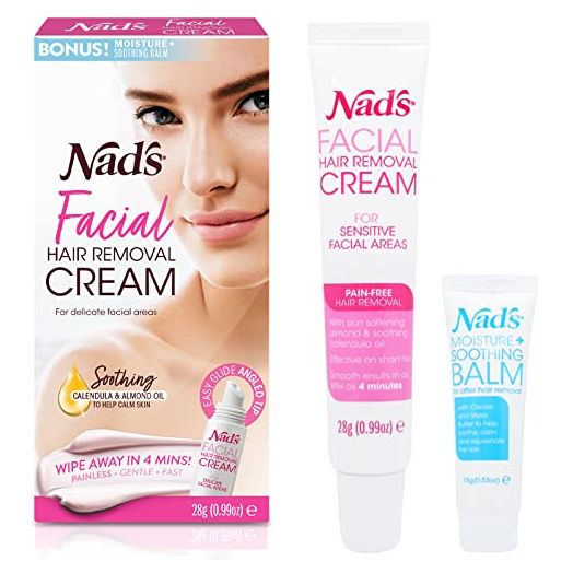 Nad's Facial Hair Removal Cream, 0.99 Oz