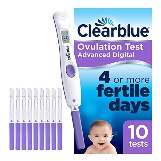 Clearblue Advanced Digital Ovulation Test--Pack of 10 Sticks